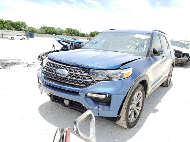 Photo 2 from auction – 2021 FORD EXPLORER X with VIN 1FMSK7DH8MGB61037