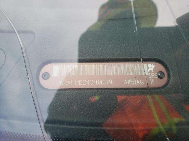 Photo 10 from auction – 2004 NISSAN ALTIMA BAS with VIN 1N4AL11D24C104079