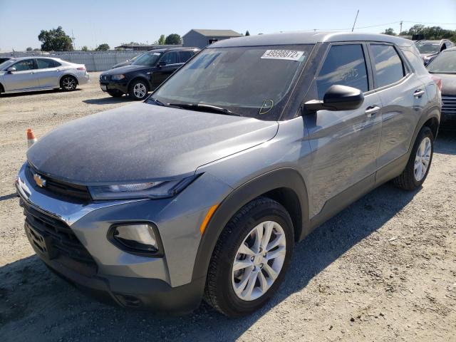 Photo 2 from auction – 2021 CHEVROLET TRAILBLAZE with VIN KL79MMS28MB087994