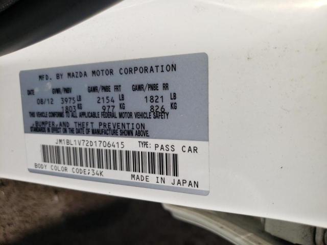 Photo 10 from auction – 2013 MAZDA 3 I with VIN JM1BL1V72D1706415