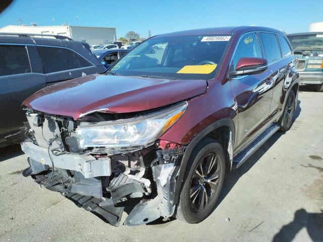 Photo 2 from auction – 2018 TOYOTA HIGHLANDER with VIN 5TDBZRFH3JS846055