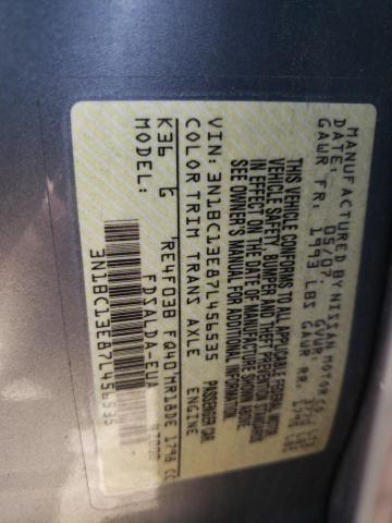 Photo 10 from auction – 2007 NISSAN VERSA S with VIN 3N1BC13E87L456535
