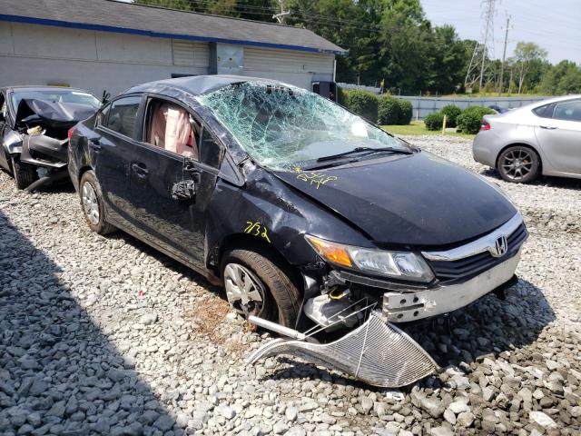 HONDA CIVIC LX 2012 with VIN 2HGFB2F56CH571660 - Photo from auction
