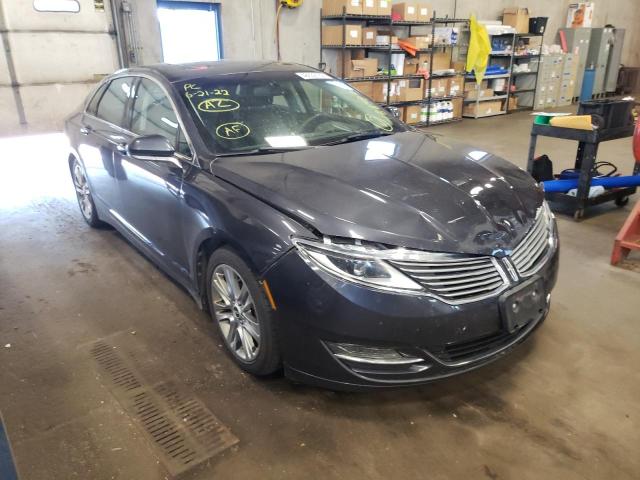 LINCOLN MKZ 2013 with VIN 3LN6L2J92DR802299 - Photo from auction