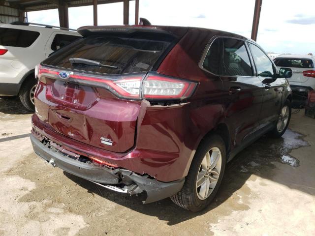 Photo 4 from auction – 2017 FORD EDGE SEL with VIN 2FMPK3J9XHBB34589