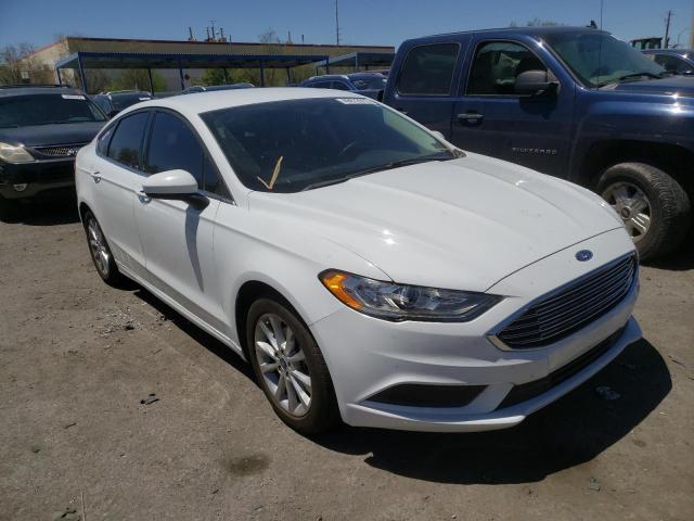 FORD FUSION SE 2017 with VIN 3FA6P0HD5HR368236 - Photo from auction