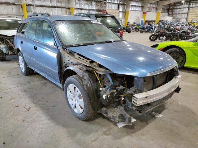 SUBARU OUTBACK 2008 with VIN 4S4BP60CX87341275 - Photo from auction