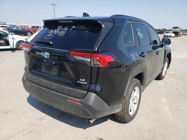 Photo 4 from auction – 2021 TOYOTA RAV4 LE with VIN JTMLWRFV9MD131767