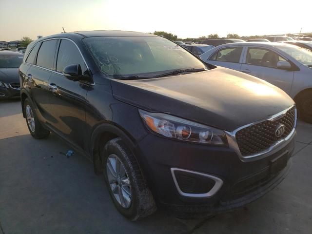 KIA SORENTO LX 2016 with VIN 5XYPG4A35GG119726 - Photo from auction