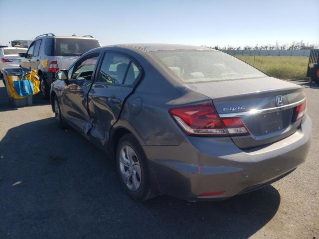 Photo 3 from auction – 2013 HONDA CIVIC LX with VIN 19XFB2F51DE240433
