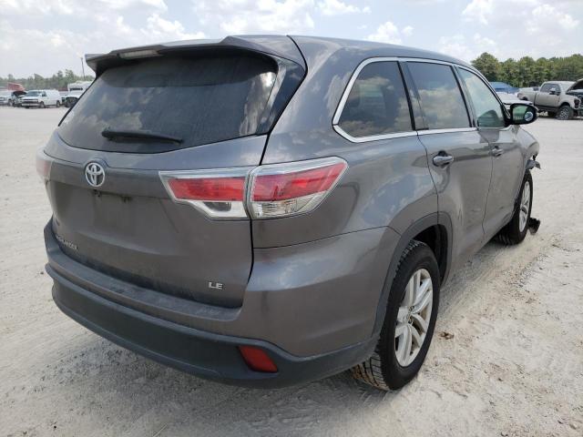 Photo 4 from auction – 2015 TOYOTA HIGHLANDER with VIN 5TDZKRFH0FS105260