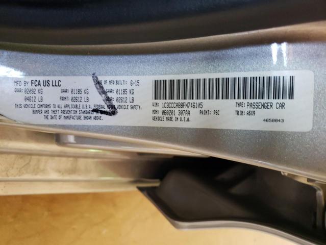 Photo 10 from auction – 2015 CHRYSLER 200 LIMITE with VIN 1C3CCCAB8FN746105