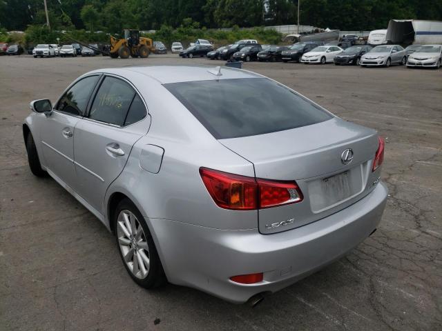 Photo 3 from auction – 2009 LEXUS IS 250 with VIN JTHCK262295034905