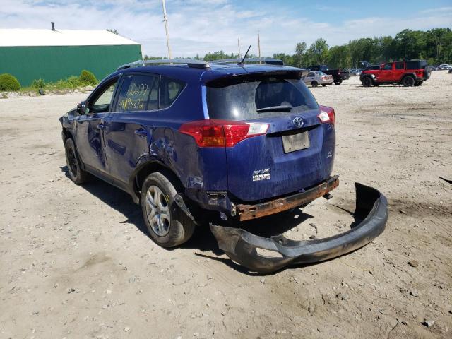Photo 3 from auction – 2014 TOYOTA RAV4 LE with VIN 2T3BFREV1EW162285