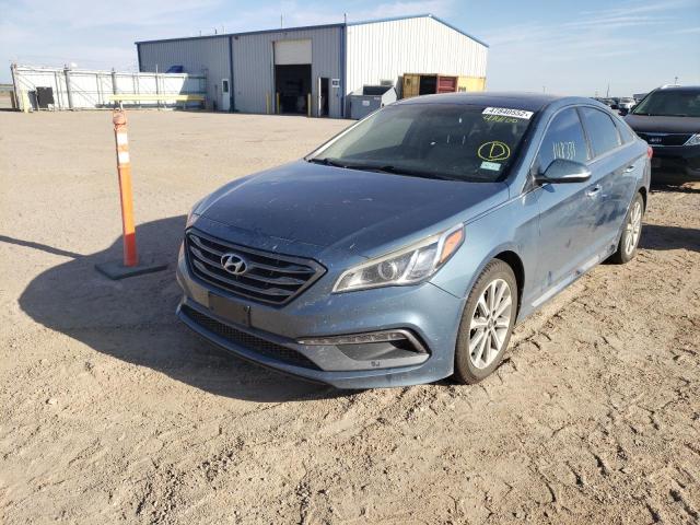 Photo 2 from auction – 2017 HYUNDAI SONATA SPO with VIN 5NPE34AF7HH474100