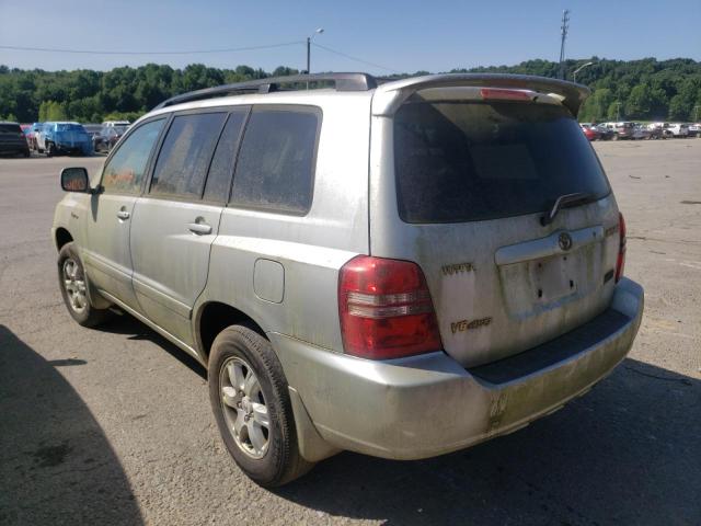 Photo 3 from auction – 2002 TOYOTA HIGHLANDER with VIN JTEHF21A320043735