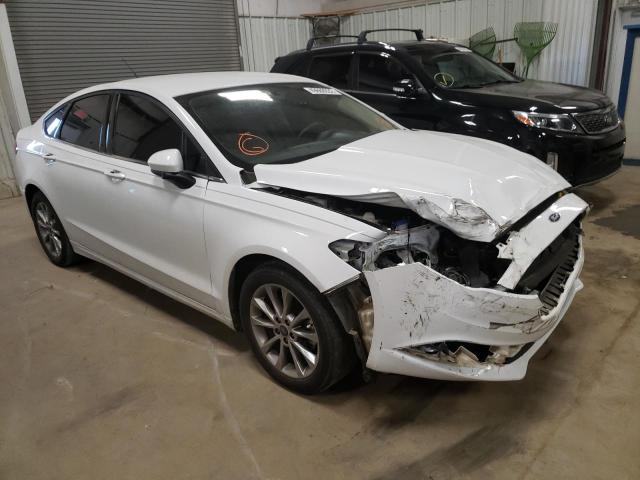 FORD FUSION SE 2017 with VIN 3FA6P0HD9HR332856 - Photo from auction