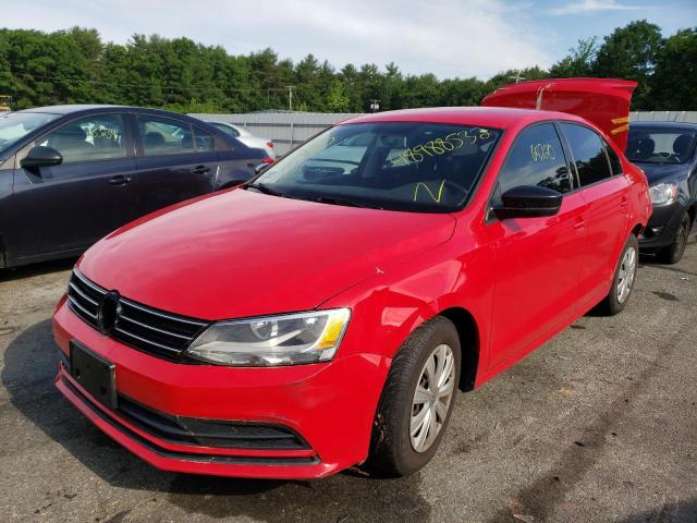 Photo 2 from auction – 2015 VOLKSWAGEN JETTA BASE with VIN 3VW2K7AJ1FM343194