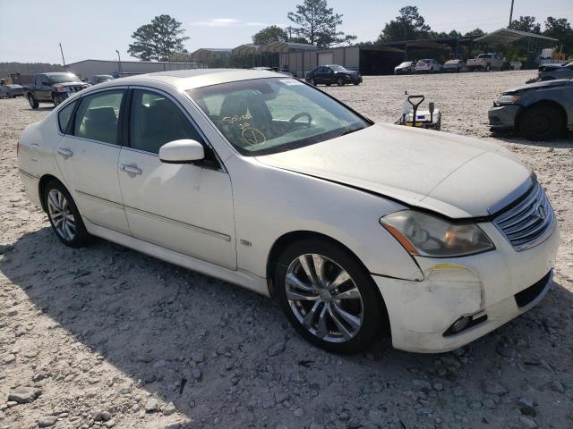 INFINITI M45 2008 with VIN JNKBY01F38M550980 - Photo from auction