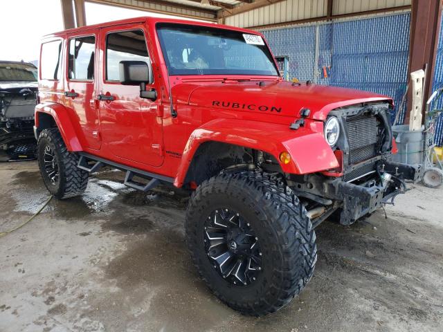 JEEP WRANGLER U 2014 with VIN 1C4HJWFGXEL325445 - Photo from auction