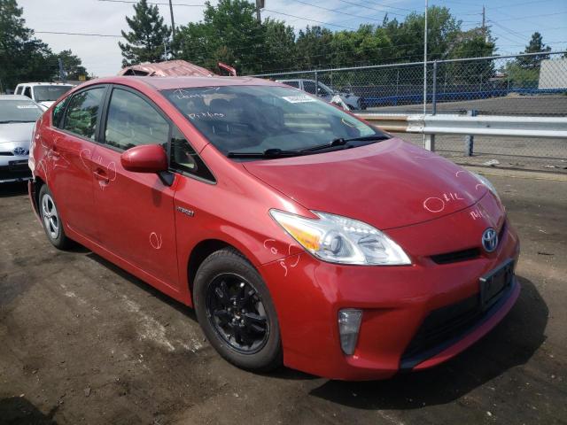 TOYOTA PRIUS 2015 with VIN JTDKN3DUXF0441054 - Photo from auction
