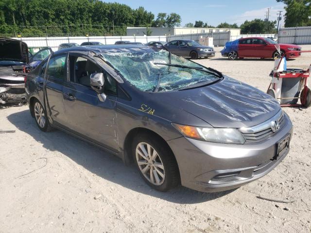 HONDA CIVIC EX 2012 with VIN 2HGFB2F81CH505902 - Photo from auction