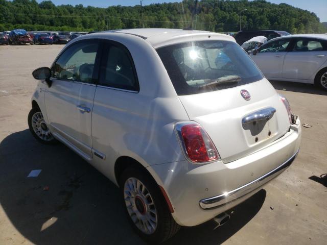 Photo 3 from auction – 2012 FIAT 500 LOUNGE with VIN 3C3CFFCR3CT128527