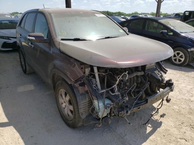 KIA SORENTO LX 2013 with VIN 5XYKT3A12DG340341 - Photo from auction