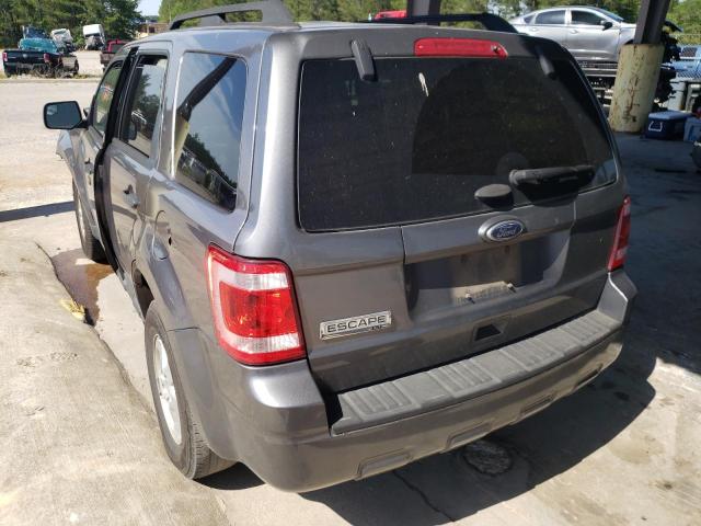 Photo 3 from auction – 2012 FORD ESCAPE XLT with VIN 1FMCU0D74CKB57026