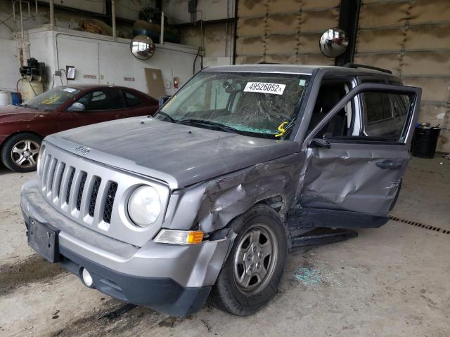 Photo 2 from auction – 2016 JEEP PATRIOT SP with VIN 1C4NJPBB3GD604168