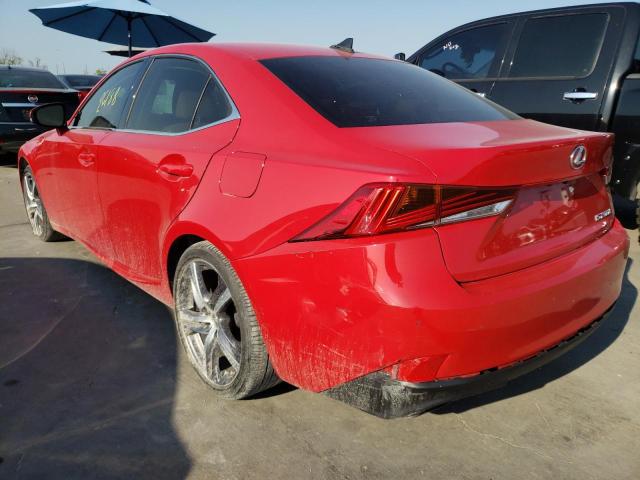 Photo 3 from auction – 2017 LEXUS IS 200T with VIN JTHBA1D22H5053139