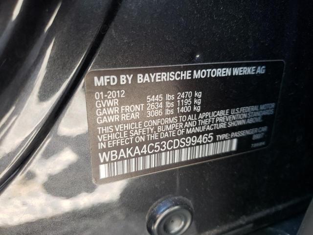 Photo 10 from auction – 2012 BMW 740 I with VIN WBAKA4C53CDS99465