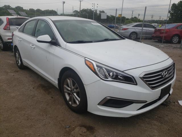 HYUNDAI SONATA SE 2016 with VIN 5NPE24AF4GH402420 - Photo from auction