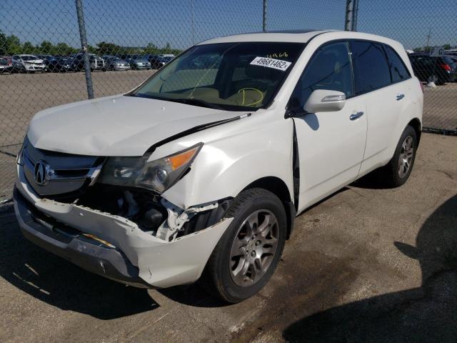 Photo 2 from auction – 2007 ACURA MDX TECHNO with VIN 2HNYD284X7H553667