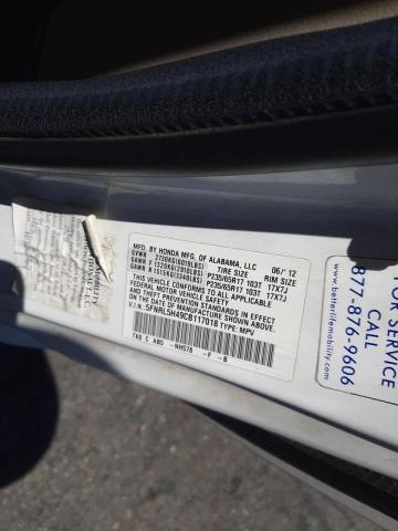 Photo 10 from auction – 2012 HONDA ODYSSEY EX with VIN 5FNRL5H49CB117018