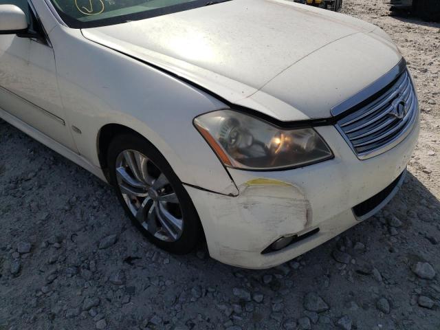 Photo 9 from auction – 2008 INFINITI M45 with VIN JNKBY01F38M550980