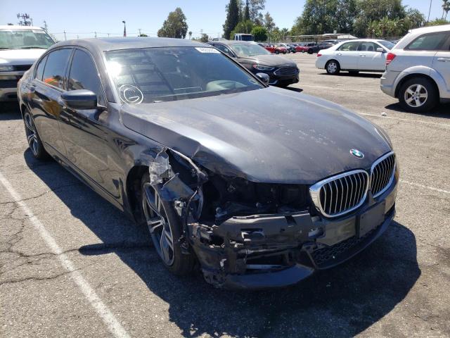 BMW 740 I 2017 with VIN WBA7E2C56HG740249 - Photo from auction