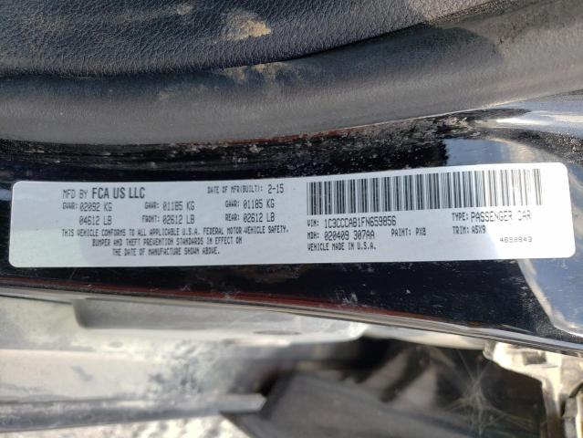 Photo 10 from auction – 2015 CHRYSLER 200 LIMITE with VIN 1C3CCCAB1FN659856