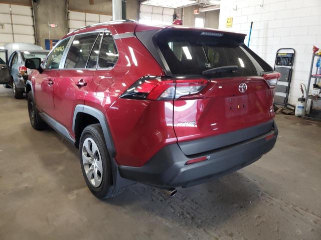 Photo 3 from auction – 2020 TOYOTA RAV4 LE with VIN 2T3F1RFV5LC069525