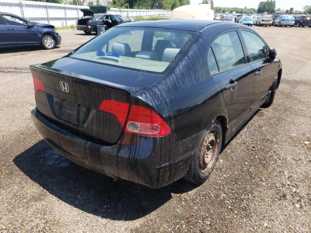 Photo 4 from auction – 2008 HONDA CIVIC DX with VIN 2HGFA16288H115931