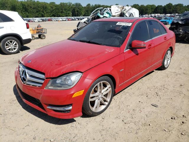 Photo 2 from auction – 2012 MERCEDES-BENZ C 250 with VIN WDDGF4HB0CA620376