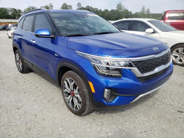 KIA SELTOS SX 2021 with VIN KNDETCA2XM7209662 - Photo from auction