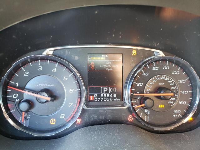 Photo 8 from auction – 2018 SUBARU WRX PREMIU with VIN JF1VA1C64J8825606