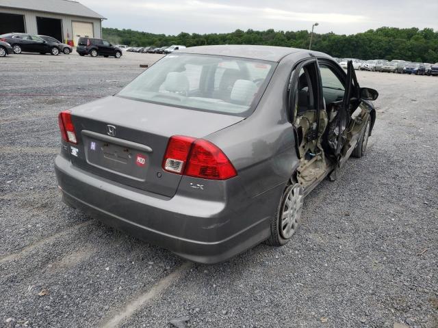 Photo 4 from auction – 2004 HONDA CIVIC LX with VIN 2HGES16554H609046