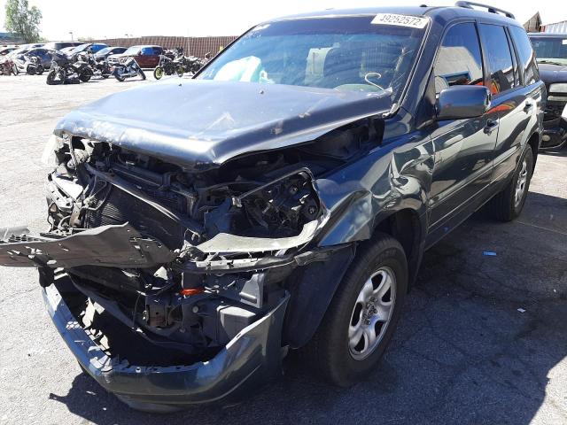 Photo 2 from auction – 2003 HONDA PILOT EXL with VIN 2HKYF18633H525092