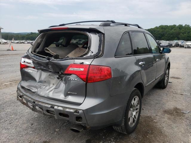Photo 4 from auction – 2008 ACURA MDX TECHNO with VIN 2HNYD28418H525595