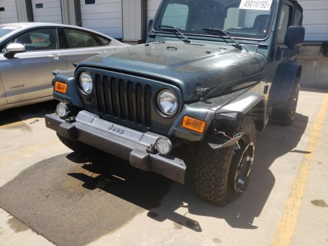 Photo 9 from auction – 2003 JEEP WRANGLER C with VIN 1J4FA39S83P300534