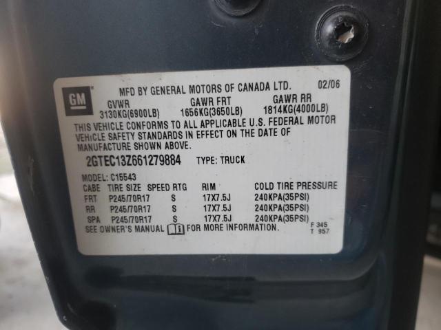 Photo 10 from auction – 2006 GMC NEW SIERRA with VIN 2GTEC13Z661279884