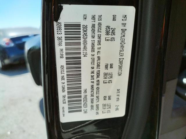 Photo 10 from auction – 2006 DODGE CHARGER R/ with VIN 2B3KA53H06H401154