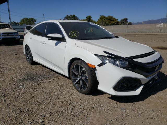 HONDA CIVIC SI 2019 with VIN 2HGFC1E53KH703944 - Photo from auction